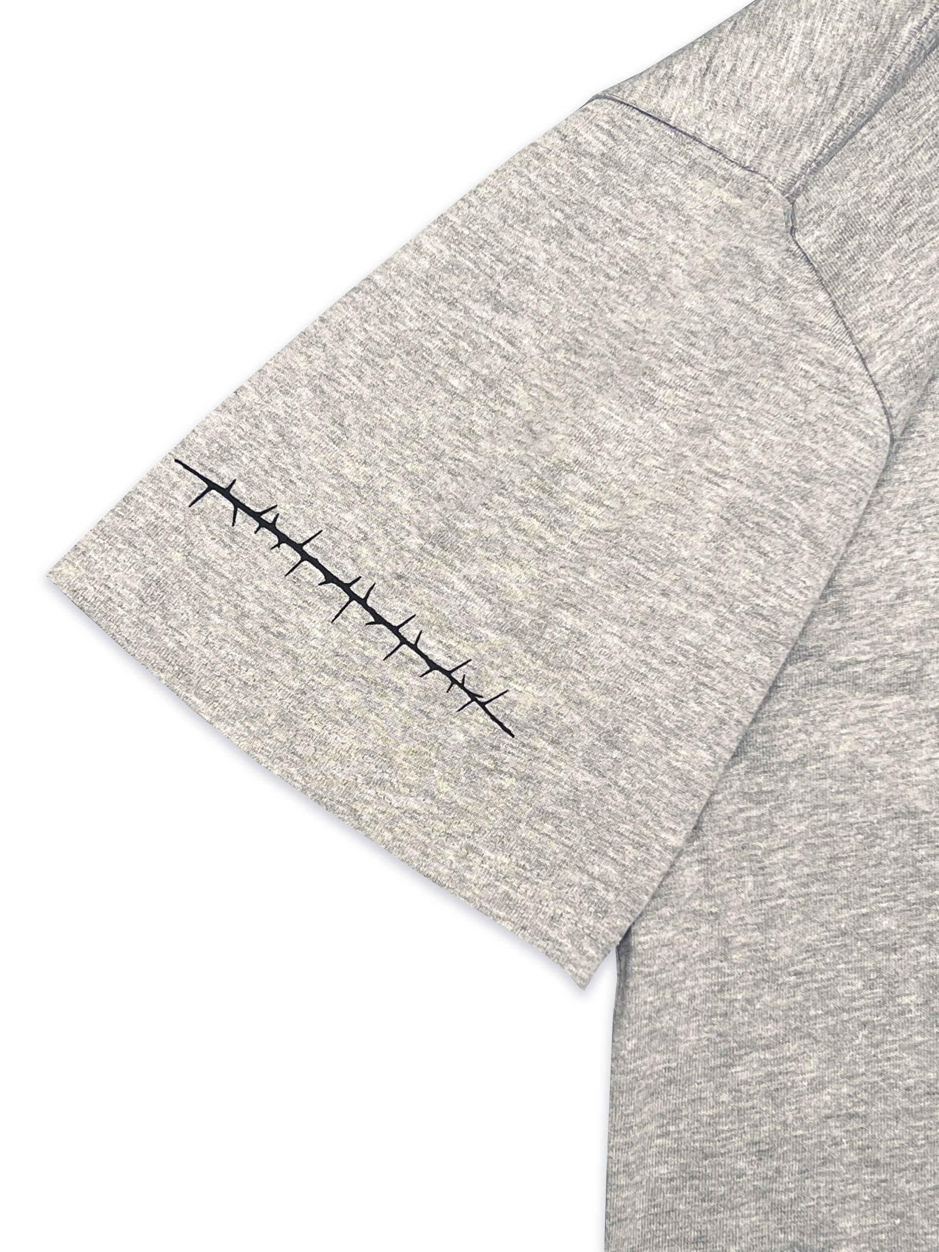 Font Mix Heavy Tee (Heather Grey)