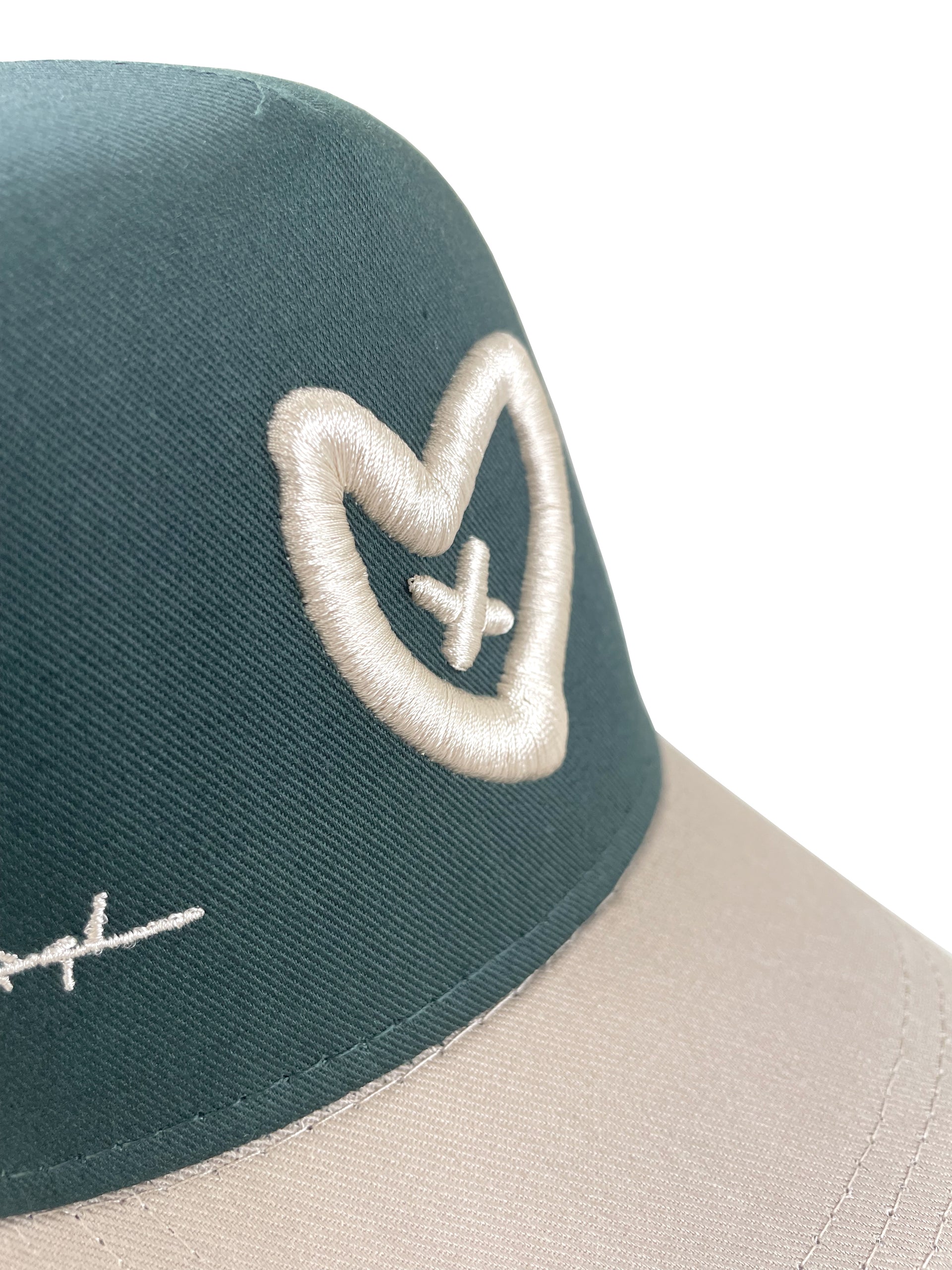 Zero Likes - Premium Apparel - Green / Khaki 5 Panel Cap